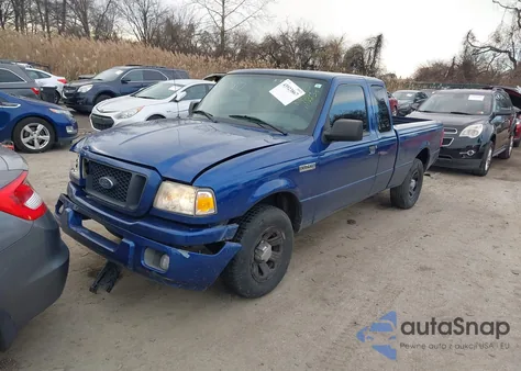 2010 Ford Ranger Sport/Xlt z USA, uszkodzony, nr VIN 1FTKR4EEXAPA06357
